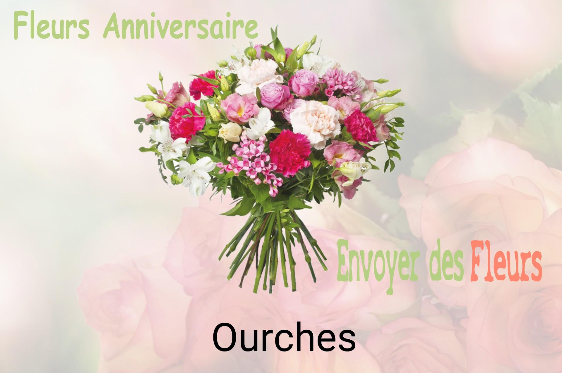 Bouquet de fleurs d’anniversaire livré à Ourches